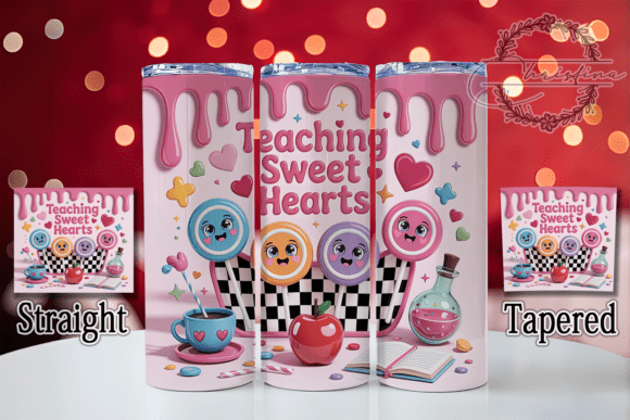 3D Teacher Valentine Tumbler: A Digital Design for Creative Projects